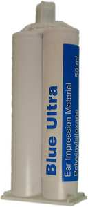 Blue Ultra Ear Impression Cartridges